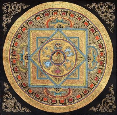 Chotoku-in Mandala: A Masterpiece of Esoteric Buddhism and Exquisite Gold Detailing!